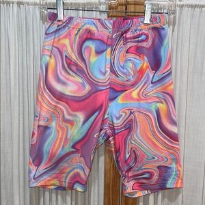 SHEIN Multicolor Swirl Pattern Shorts